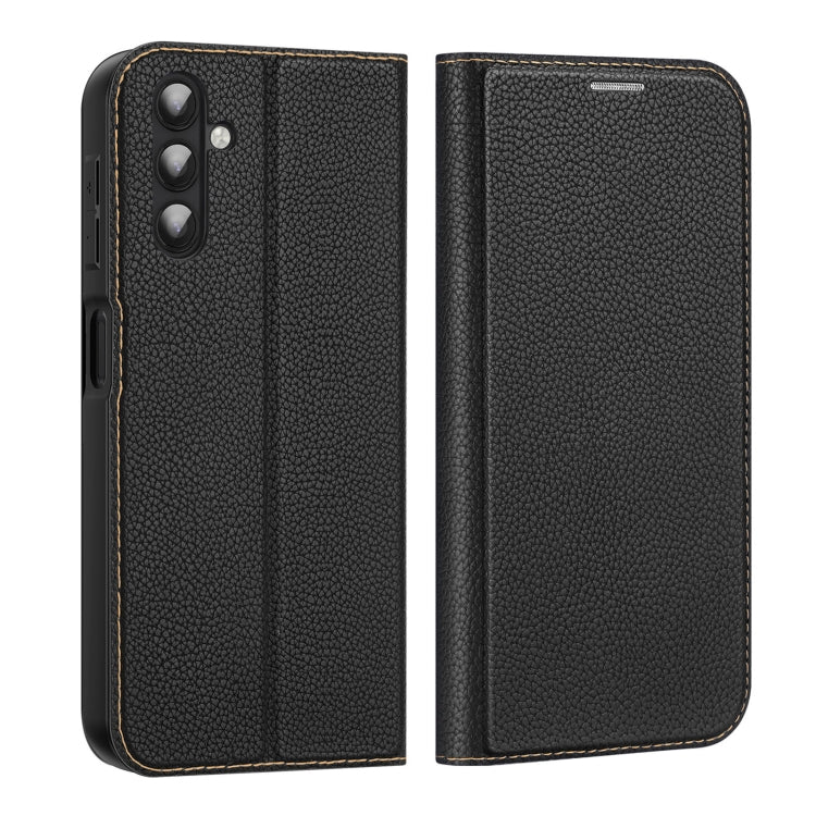 For Samsung Galaxy A14 5G / A14 4G DUX DUCIS Skin X2 Series Horizontal Flip Leather Phone Case