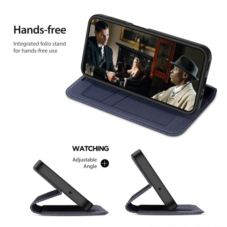 For Samsung Galaxy A14 5G / A14 4G DUX DUCIS Skin X2 Series Horizontal Flip Leather Phone Case