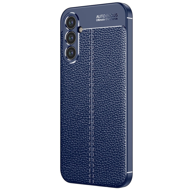 For Samsung Galaxy A34 Litchi Texture Shockproof TPU Phone Case