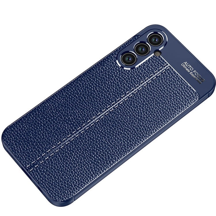 For Samsung Galaxy A34 Litchi Texture Shockproof TPU Phone Case