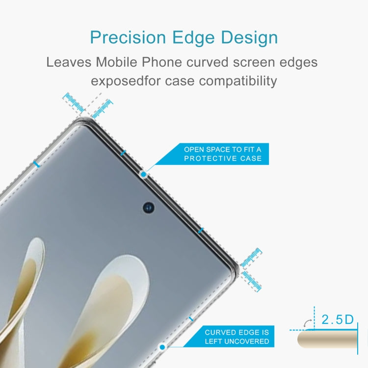 For ZTE nubia Z50 50pcs 0.26mm 9H 2.5D Tempered Glass Film