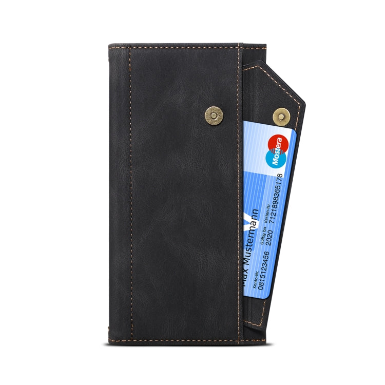 For Samsung Galaxy S23 Ultra 5G ESEBLE Retro Frosted Horizontal Flip Leather Phone Case