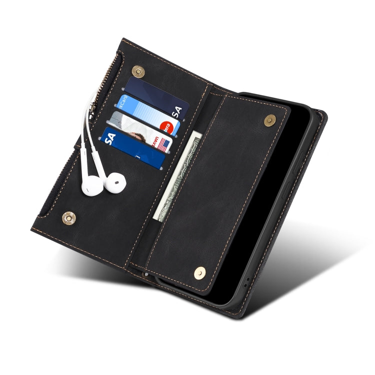 For Samsung Galaxy S23 Ultra 5G ESEBLE Retro Frosted Horizontal Flip Leather Phone Case