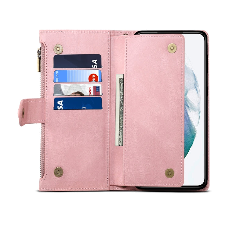 For Samsung Galaxy S23 Ultra 5G ESEBLE Retro Frosted Horizontal Flip Leather Phone Case