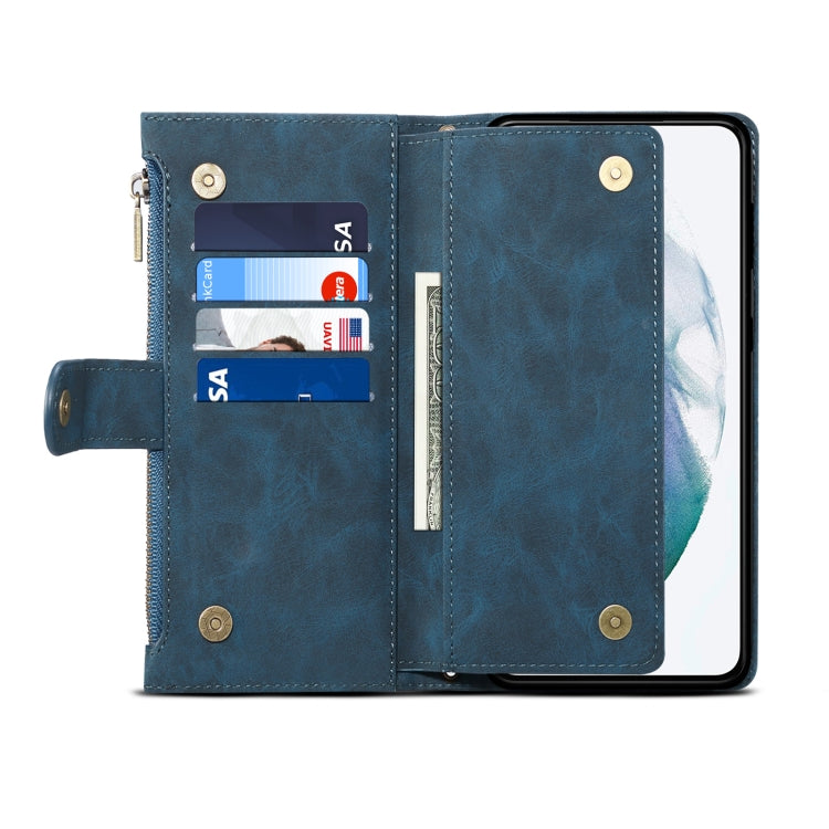 For Samsung Galaxy S23 Ultra 5G ESEBLE Retro Frosted Horizontal Flip Leather Phone Case