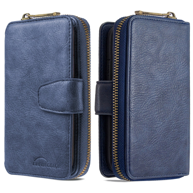 For iPhone 11 Pro Detachable Multifunctional Horizontal Flip Leather Case with Card Slots & Zipper Wallet & Photo Frame