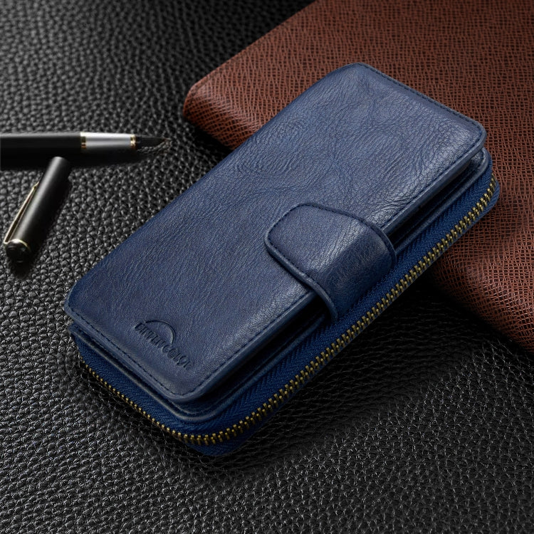 For iPhone 11 Pro Detachable Multifunctional Horizontal Flip Leather Case with Card Slots & Zipper Wallet & Photo Frame