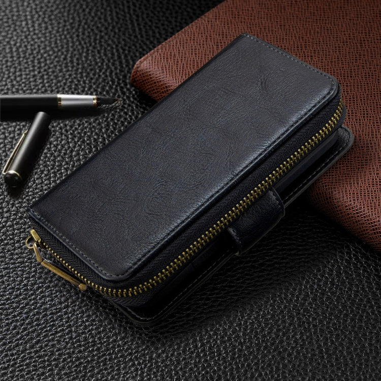 For iPhone 11 Detachable Multifunctional Horizontal Flip Leather Case with Card Slots & Zipper Wallet & Photo Frame