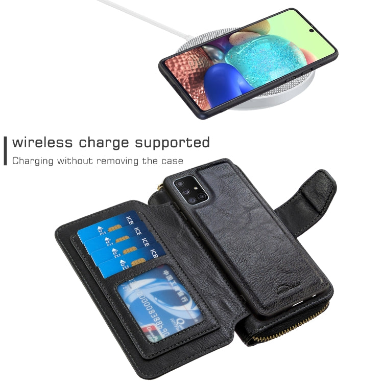 For iPhone XR Detachable Multifunctional Horizontal Flip Leather Case with Card Slots & Zipper Wallet & Photo Frame
