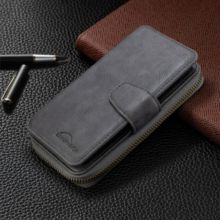 For Galaxy S10 Plus Detachable Multifunctional Horizontal Flip Leather Case with Card Slots & Zipper Wallet & Photo Frame