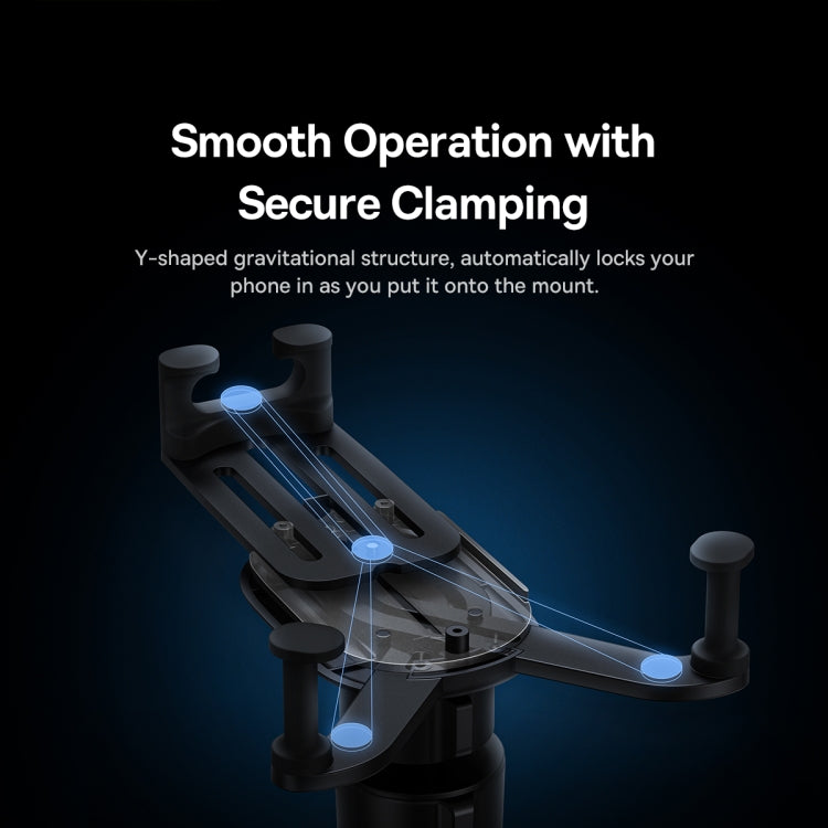 Baseus 15W Stable Gravitational Wireless Charging Car Mount Pro Air Outlet Version