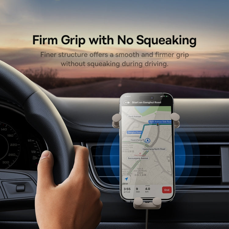 Baseus 15W Stable Gravitational Wireless Charging Car Mount Pro Air Outlet Version