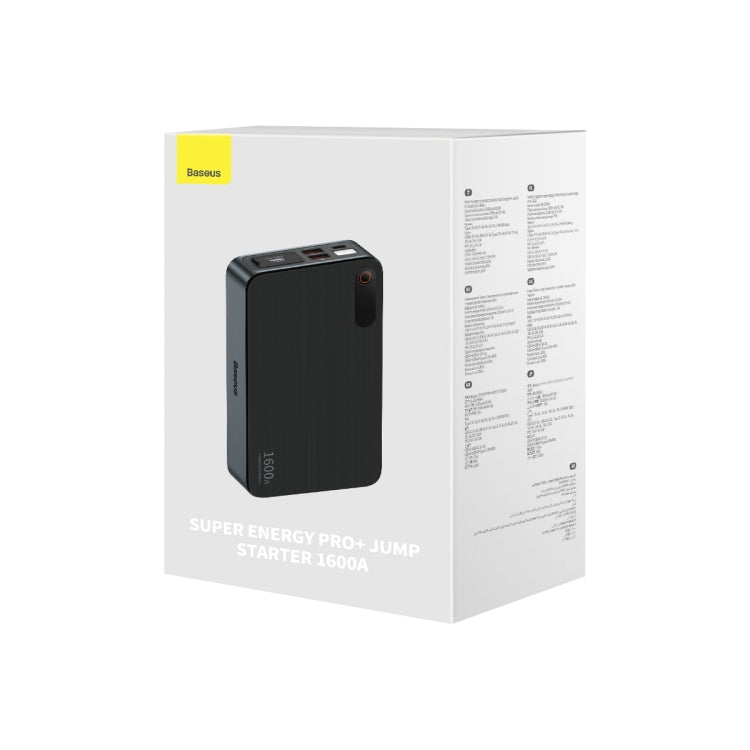 Baseus Super Energy Pro+ Car Jump Starter 1600A(Black)