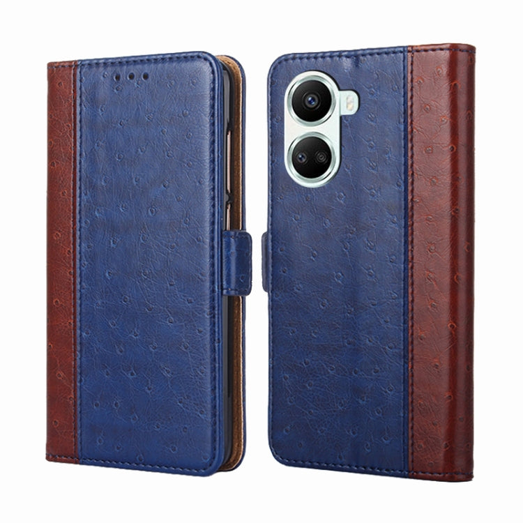 For Huawei nova 10 SE Ostrich Texture Flip Leather Phone Case