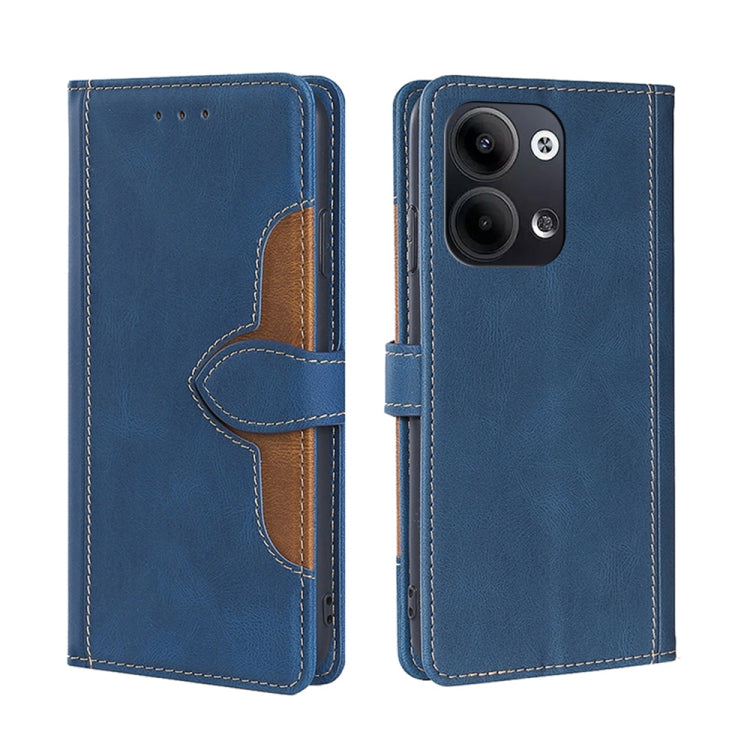 For OPPO Reno9 5G / Reno9 Pro 5G Skin Feel Magnetic Buckle Leather Phone Case