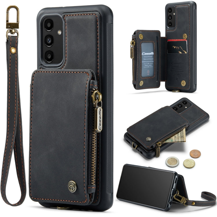 For Samsung Galaxy A13 5G CaseMe C20 Multifunctional RFID Leather Phone Case