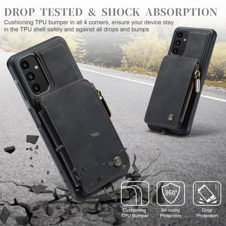 For Samsung Galaxy A13 5G CaseMe C20 Multifunctional RFID Leather Phone Case