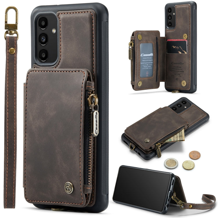 For Samsung Galaxy A13 5G CaseMe C20 Multifunctional RFID Leather Phone Case