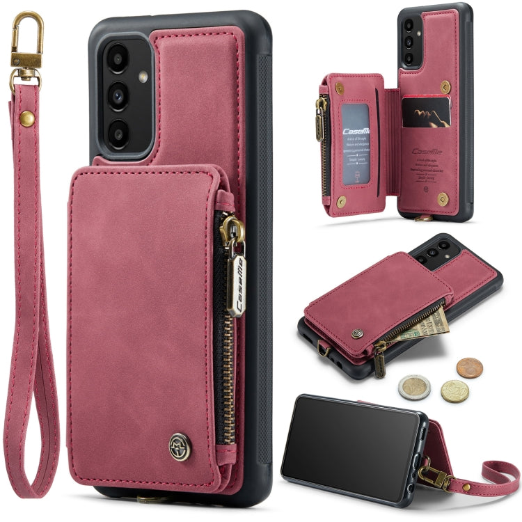 For Samsung Galaxy A13 5G CaseMe C20 Multifunctional RFID Leather Phone Case