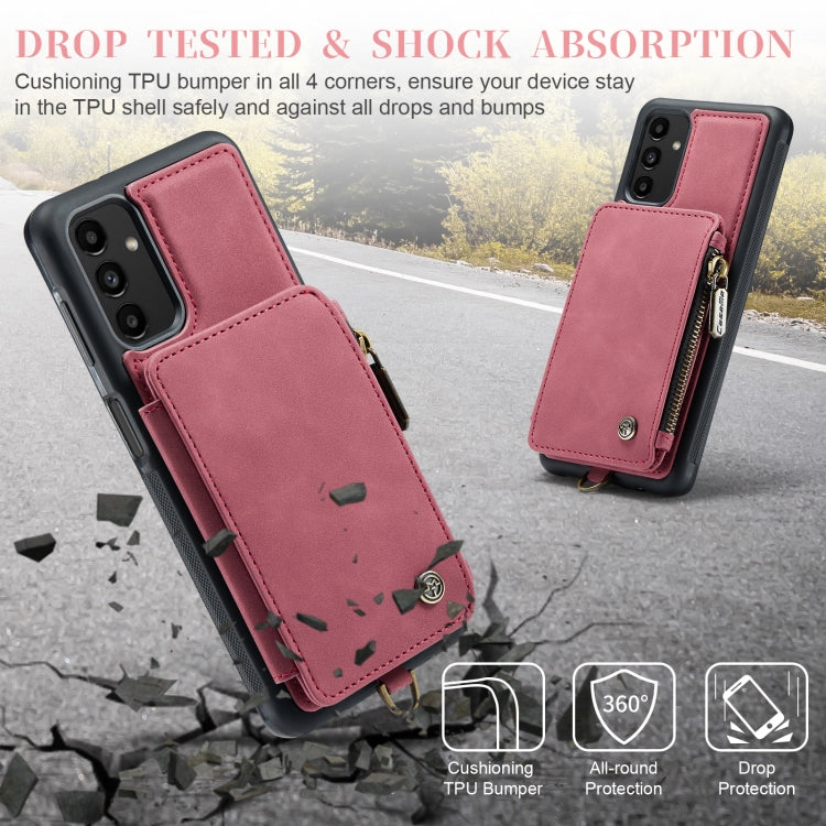 For Samsung Galaxy A13 5G CaseMe C20 Multifunctional RFID Leather Phone Case