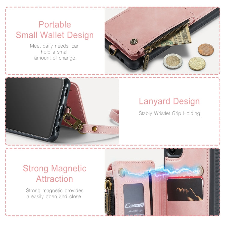 For Samsung Galaxy A13 5G CaseMe C20 Multifunctional RFID Leather Phone Case