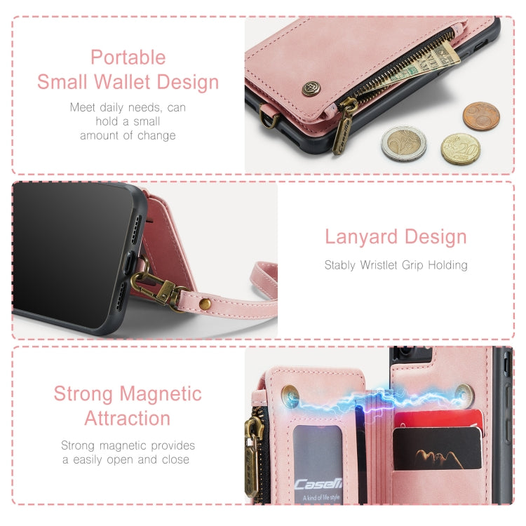 For iPhone SE 2022 / SE 2020 / 7 / 8 CaseMe C20 Multifunctional RFID Leather Phone Case