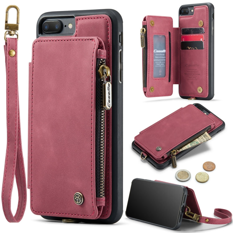 For iPhone 7 Plus / 8 Plus CaseMe C20 Multifunctional RFID Leather Phone Case