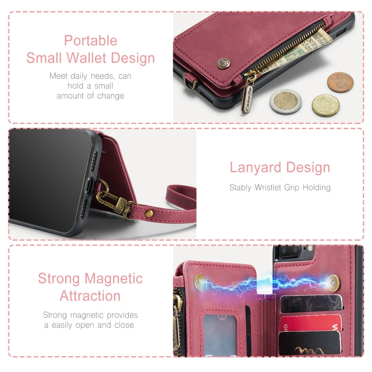 For iPhone 7 Plus / 8 Plus CaseMe C20 Multifunctional RFID Leather Phone Case