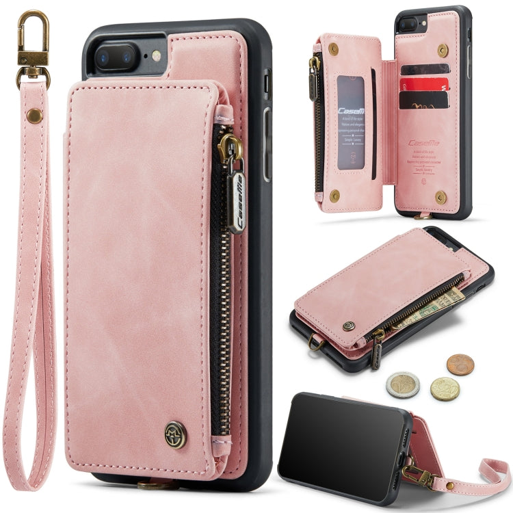 For iPhone 7 Plus / 8 Plus CaseMe C20 Multifunctional RFID Leather Phone Case
