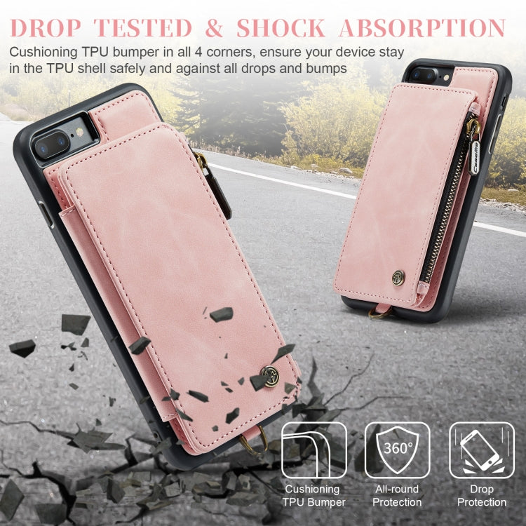 For iPhone 7 Plus / 8 Plus CaseMe C20 Multifunctional RFID Leather Phone Case