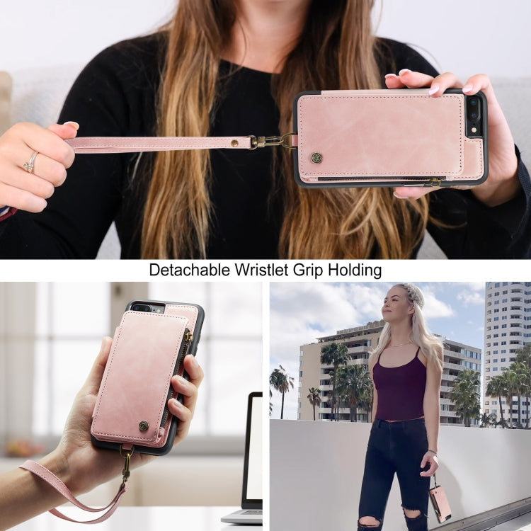 For iPhone 7 Plus / 8 Plus CaseMe C20 Multifunctional RFID Leather Phone Case