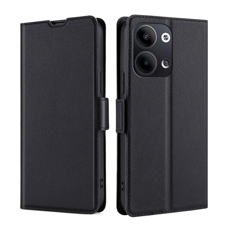 For OPPO Reno9 5G / Reno9 Pro 5G Ultra-thin Voltage Side Buckle Horizontal Flip Leather Phone Case