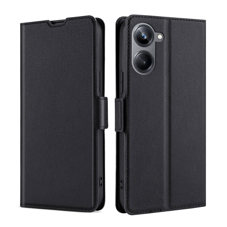 For Realme 10 Pro 5G Ultra-thin Voltage Side Buckle Horizontal Flip Leather Phone Case