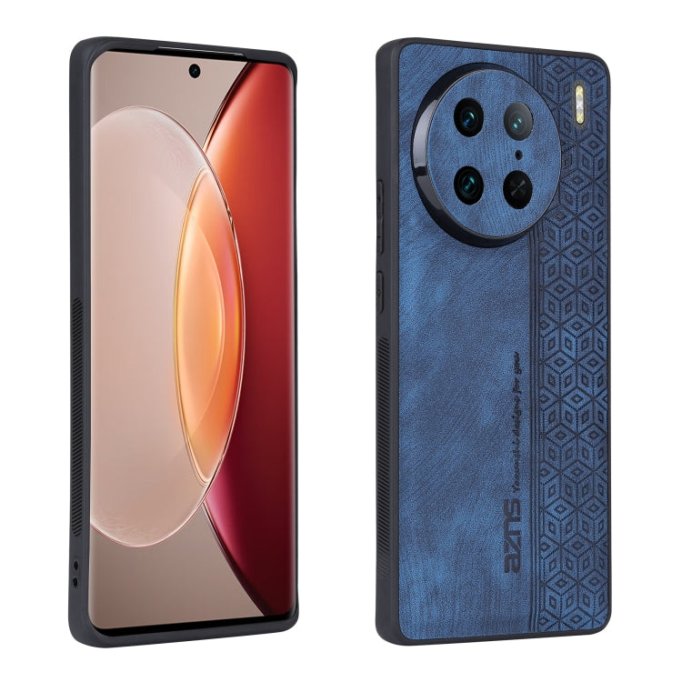 For vivo X90 Pro AZNS 3D Embossed Skin Feel Phone Case