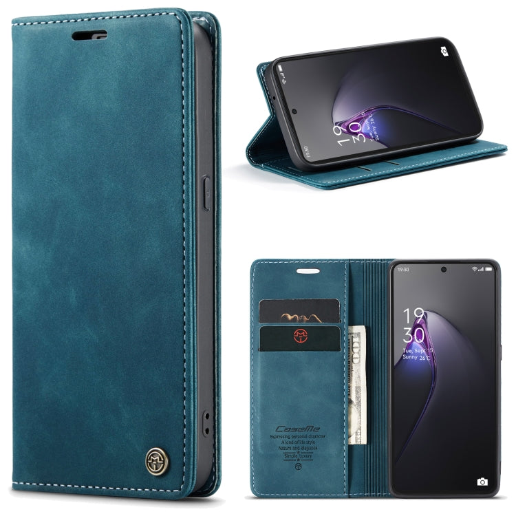 For OPPO Reno8 Pro 5G Global CaseMe 013 Multifunctional Horizontal Flip Leather Phone Case