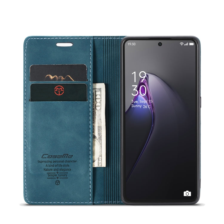 For OPPO Reno8 Pro 5G Global CaseMe 013 Multifunctional Horizontal Flip Leather Phone Case