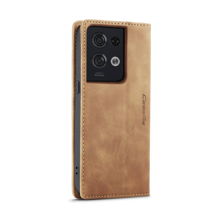 For OPPO Reno8 Pro 5G Global CaseMe 013 Multifunctional Horizontal Flip Leather Phone Case