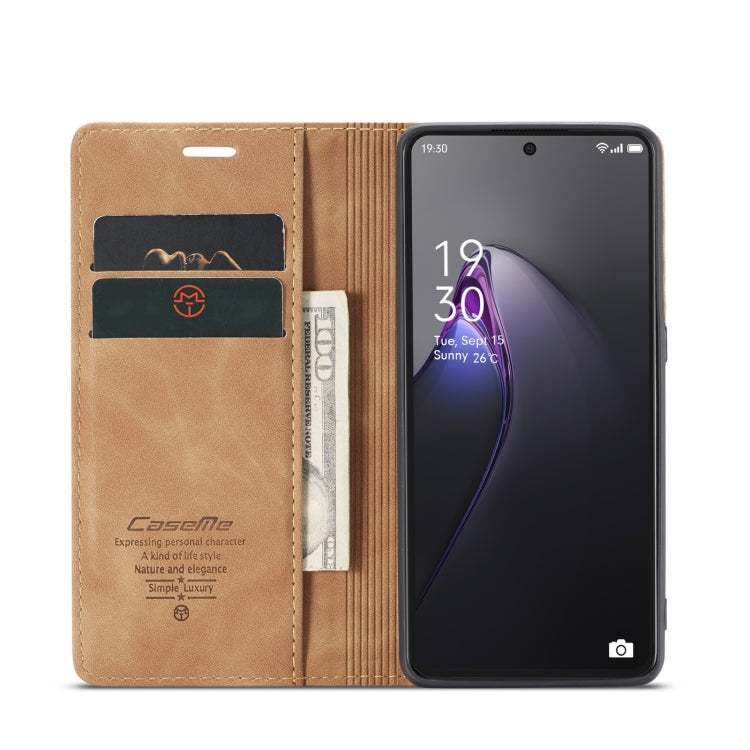 For OPPO Reno8 Pro 5G Global CaseMe 013 Multifunctional Horizontal Flip Leather Phone Case