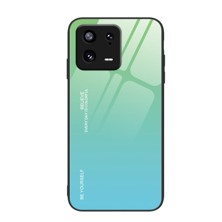 For Xiaomi 13 Pro Gradient Color Glass Phone Case
