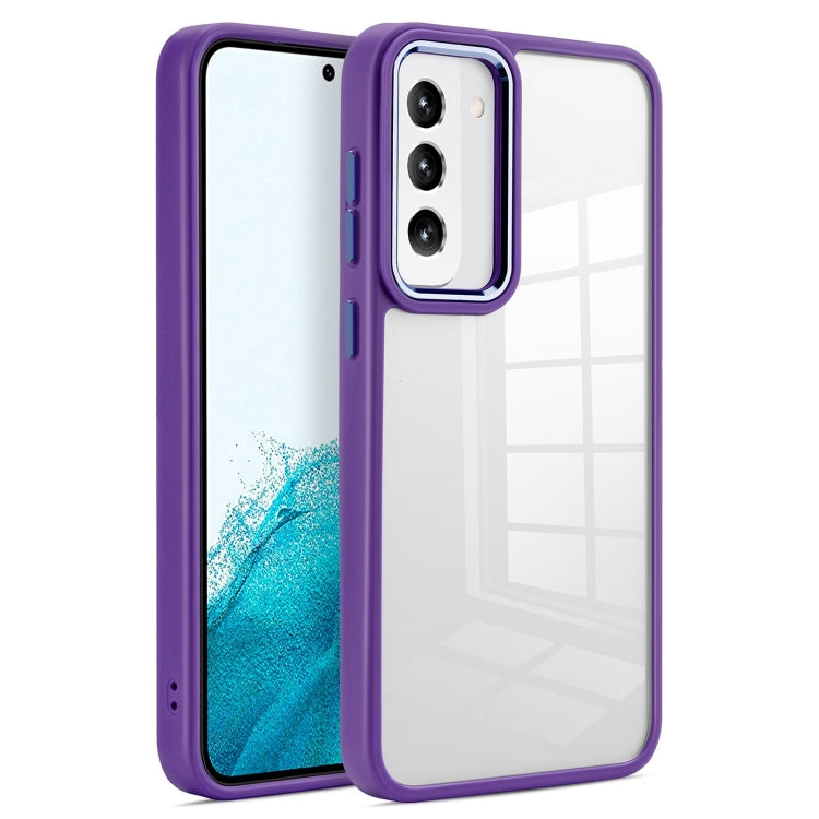 For Samsung Galaxy S23 5G Clear Acrylic Soft TPU Phone Case