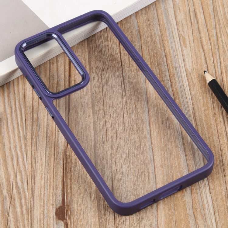 For Samsung Galaxy S23 5G Clear Acrylic Soft TPU Phone Case