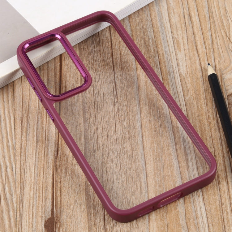For Samsung Galaxy S23 5G Clear Acrylic Soft TPU Phone Case