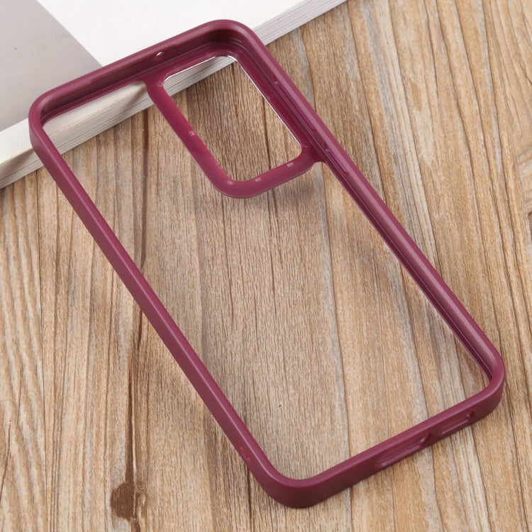 For Samsung Galaxy S23 5G Clear Acrylic Soft TPU Phone Case