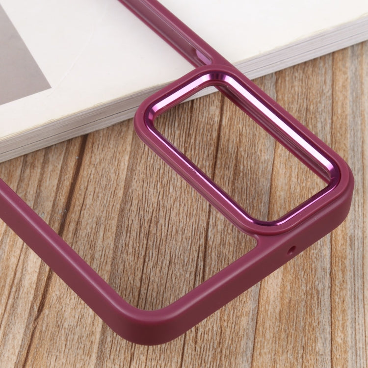 For Samsung Galaxy S23 5G Clear Acrylic Soft TPU Phone Case
