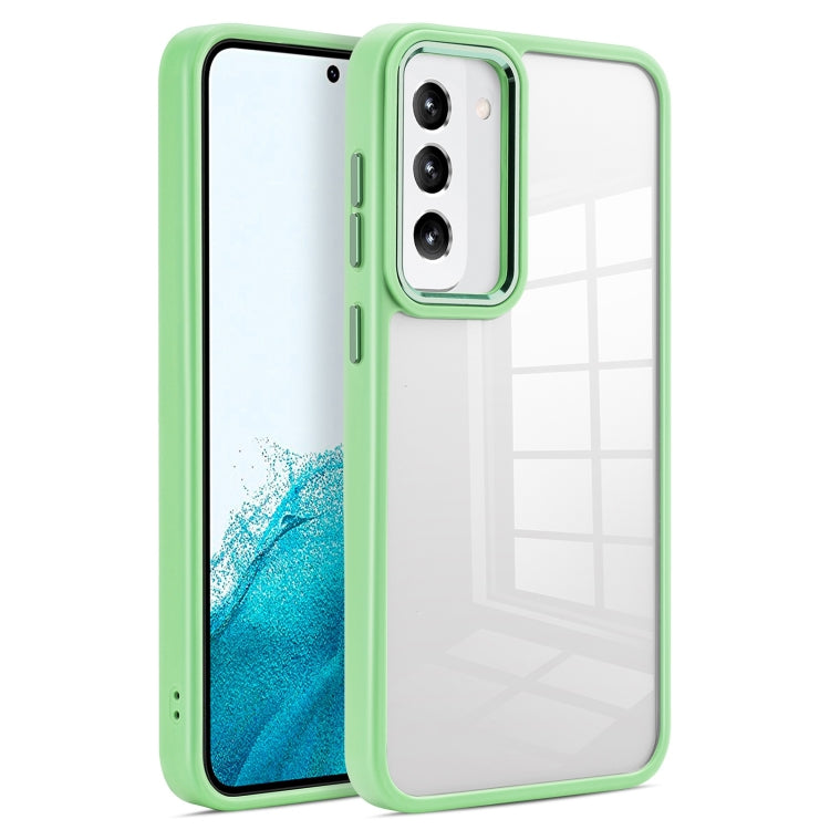 For Samsung Galaxy S23 5G Clear Acrylic Soft TPU Phone Case
