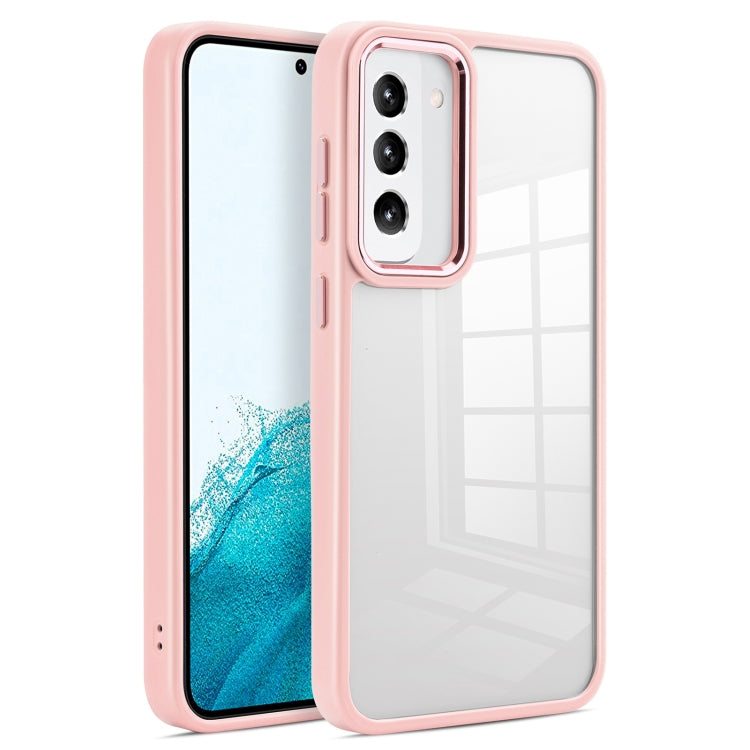 For Samsung Galaxy S23 5G Clear Acrylic Soft TPU Phone Case