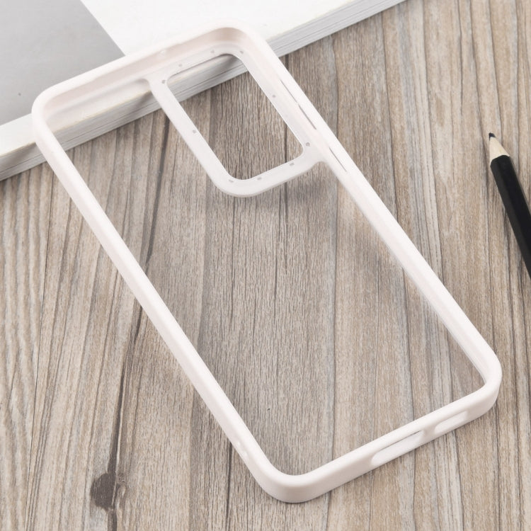 For Samsung Galaxy S23 5G Clear Acrylic Soft TPU Phone Case
