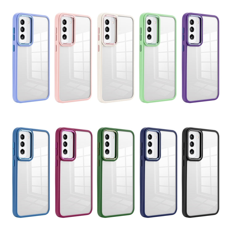 For Samsung Galaxy S23 5G Clear Acrylic Soft TPU Phone Case