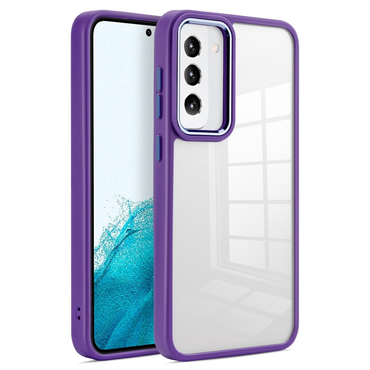 For Samsung Galaxy S23+ 5G Clear Acrylic Soft TPU Phone Case