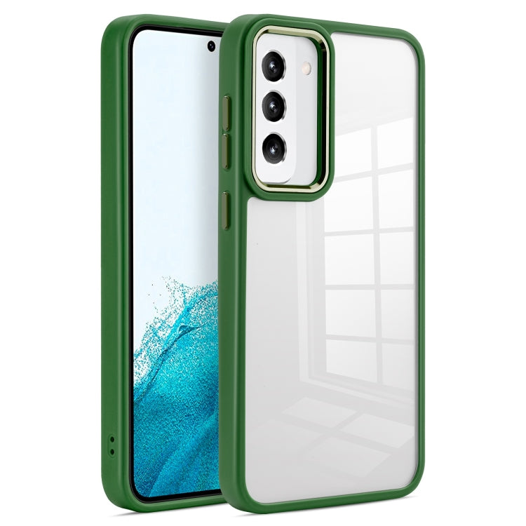 For Samsung Galaxy S23+ 5G Clear Acrylic Soft TPU Phone Case